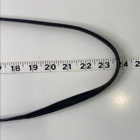 Michael Kors Ginny Medium Messenger Crossbody‎ MK Signature Bag 30H6TGNM2V Black - Picture 15 of 16